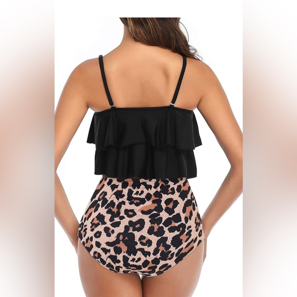 Women’s High Waisted Tankini - Picture 2 of 5